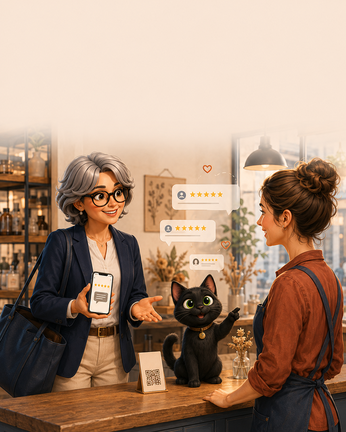 Karine et Pixel expliquent une méthode simple pour recueillir des avis clients